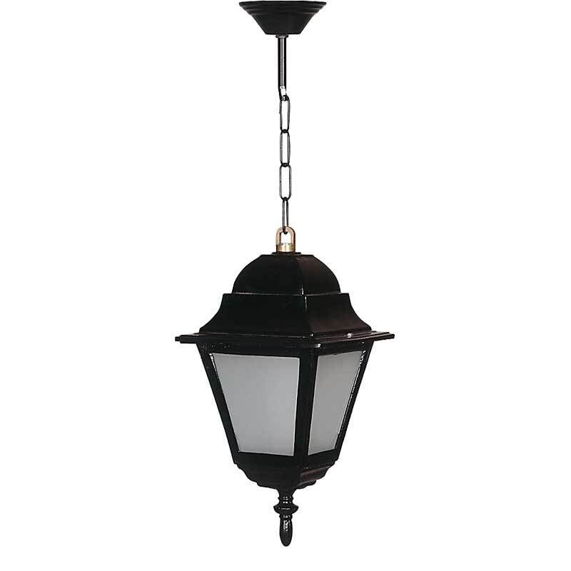 ElektrikPiyasa Polikarbon Camlı ABS Kare Park Bahçe Sarkıt Aydınlatma Feneri