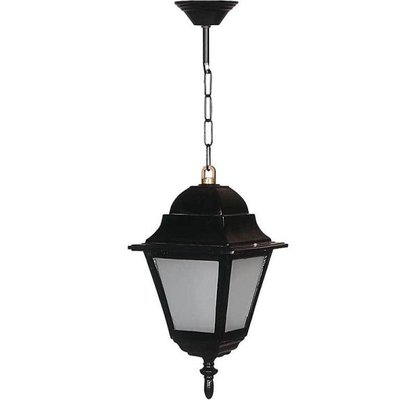 ElektrikPiyasa Polikarbon Camlı ABS Kare Park Bahçe Sarkıt Aydınlatma Feneri