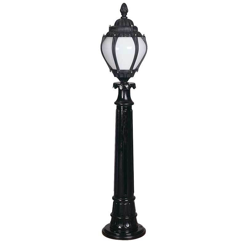 ElektrikPiyasa Akrilik Camlı ABS Küçük Boy İnci Park Bahçe Çim Direği 95 cm