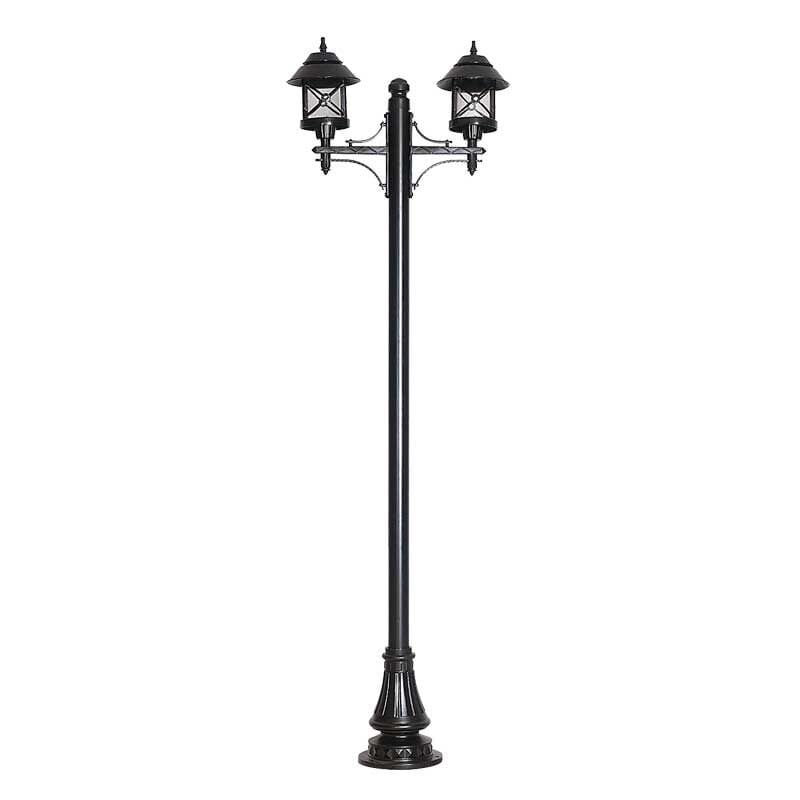 Polikarbon Camlı Abs Klasik Park Bahçe Aydınlatma Direği 80x265cm