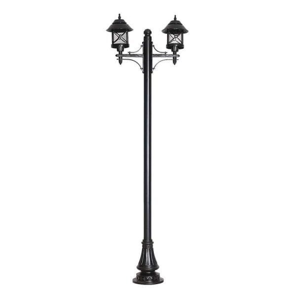 Polikarbon Camlı Abs Klasik Park Bahçe Aydınlatma Direği 80x265cm