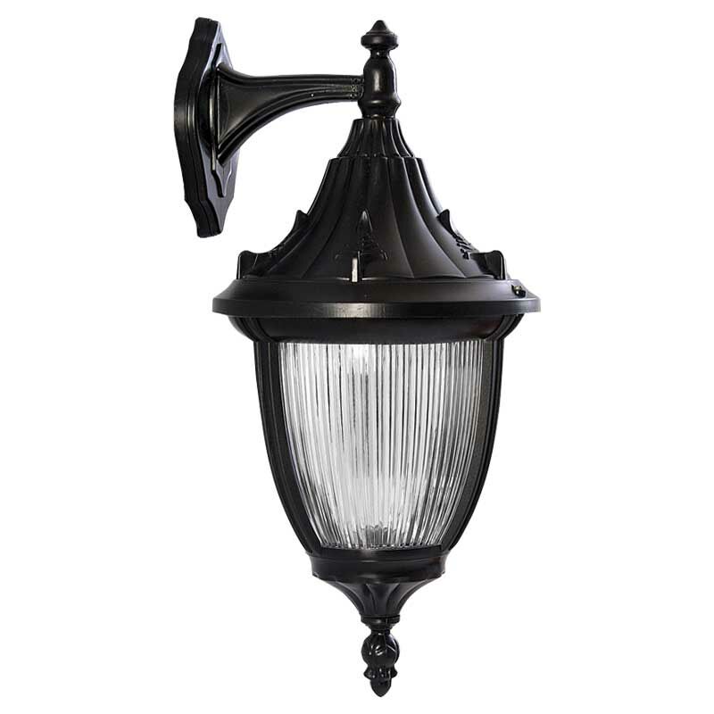 Polikarbon Camlı Abs Aslanlı Model Park Bahçe Feneri 35x50cm