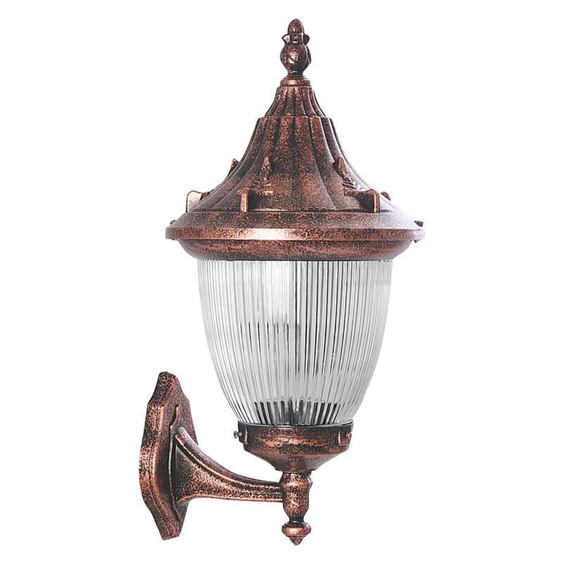 Polikarbon Camlı Abs Aslanlı Model Park Bahçe Feneri 30x50cm