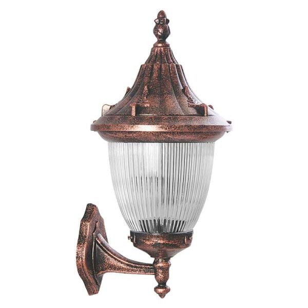 Polikarbon Camlı Abs Aslanlı Model Park Bahçe Feneri 30x50cm