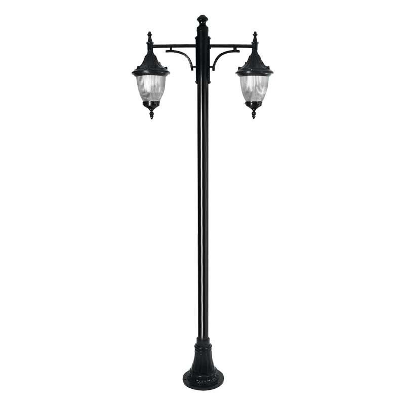 Polikarbon Camlı Aslanlı Model Park Bahçe Aydınlatma Direği 100x280cm