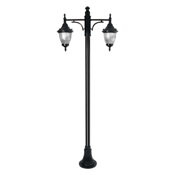 Polikarbon Camlı Aslanlı Model Park Bahçe Aydınlatma Direği 100x280cm