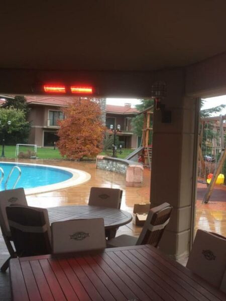 Hottable Duvar Tipi Uzaktan Kumandalı İnfrared Isıtıcı 4000 Watt