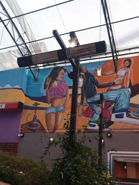 Hottable Duvar Tipi Uzaktan Kumandalı İnfrared Isıtıcı 4000 Watt