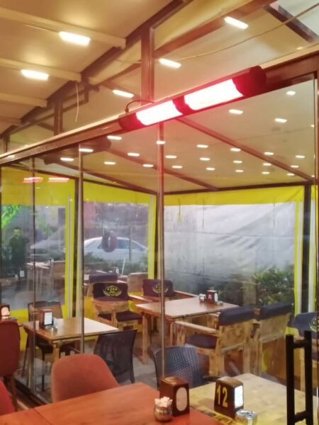 Hottable Duvar Tipi Uzaktan Kumandalı İnfrared Isıtıcı 4000 Watt