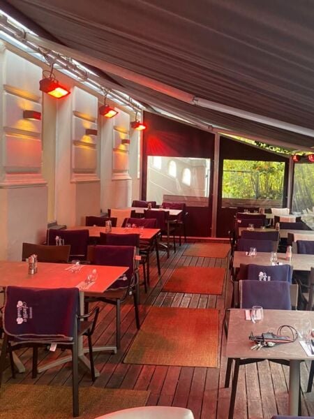 Hottable Duvar Tipi İnfrared Isıtıcı 1500 Watt