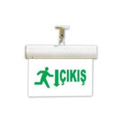 Mutlusan Ledli Exit Aşağı Çıkış Yönlendirme Levhası