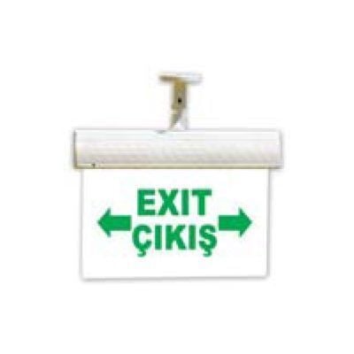 Mutlusan Ledli Exit Sağa Sola Çıkış Yönlendirme Levhası