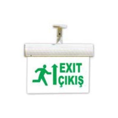 Mutlusan Ledli Exit Yukarı Çıkış Yönlendirme Levhası
