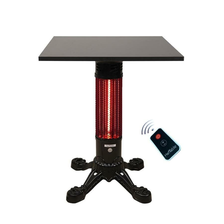 Hottable Dış Mekan Uzaktan Kumandalı İnfrared Isıtıcılı Masa 1500 Watt