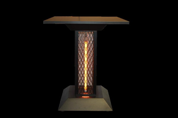 Hottable Dış Mekan İnfrared Isıtıcılı Masa 1900 Watt