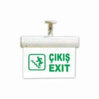 Mutlusan Ledli Exit Merdiven Çıkış Yönlendirme Levhası