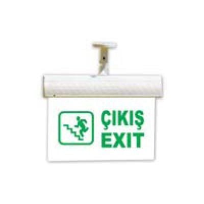 Mutlusan Ledli Exit Merdiven Çıkış Yönlendirme Levhası