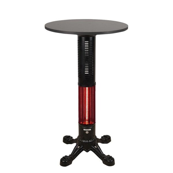 Hottable Dış Mekan İnfrared Isıtıcılı Bar Masa 2000 Watt