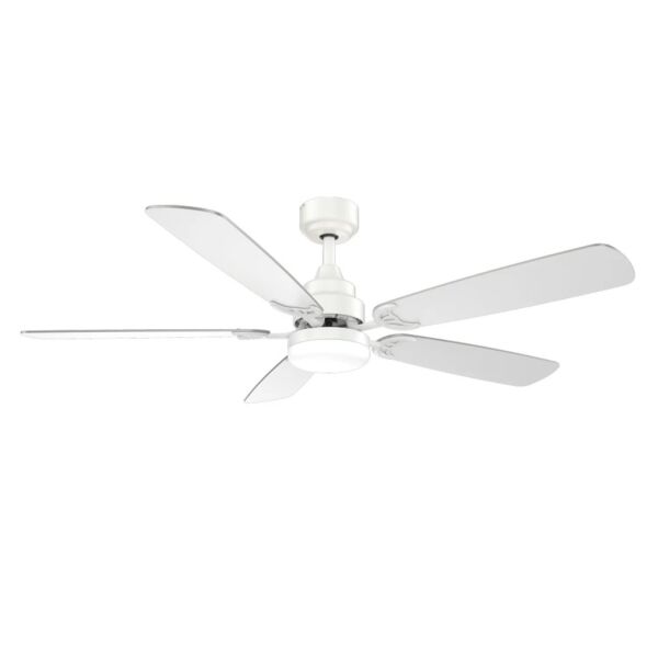 Fancium DKF-510 Beyaz LED Aydınlatmalı Uzaktan Kumandalı Tavan Vantilatörü