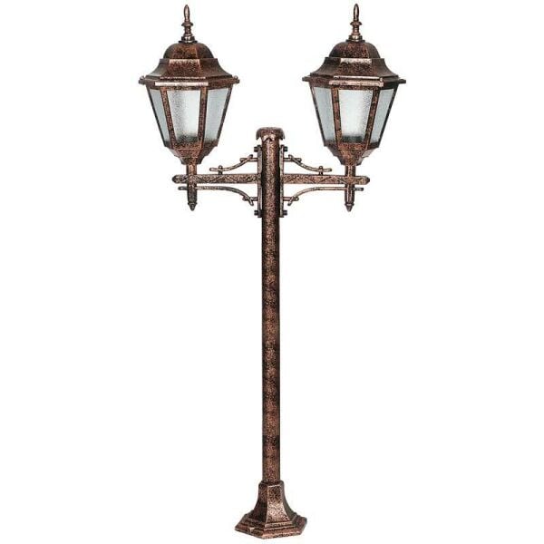 ElektrikPiyasa ABS Küçük Altıgen Park Bahçe Çim Direği 125 cm