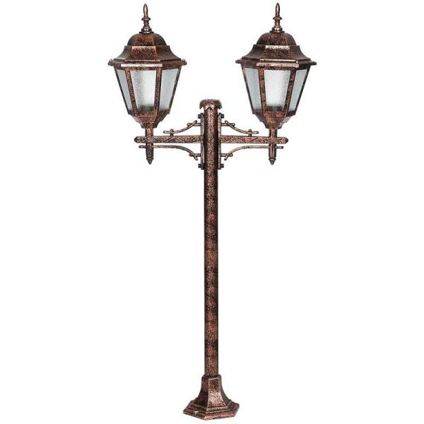 ElektrikPiyasa ABS Küçük Altıgen Park Bahçe Çim Direği 125 cm