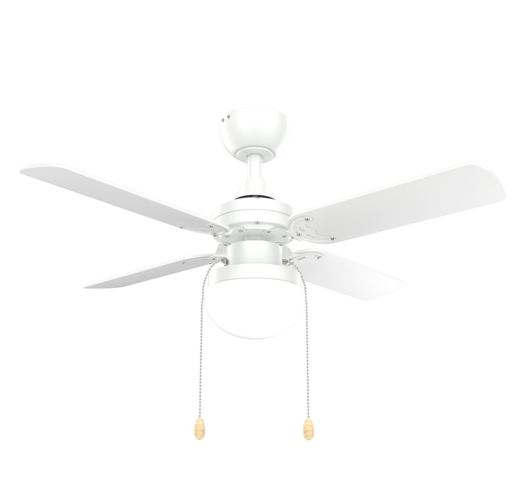 Fancium DKF-401 Beyaz Aydınlatmalı Tavan Vantilatörü