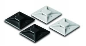 28x28 mm Yapışkanlı Kroşe (100 Adet) Beyaz Renk