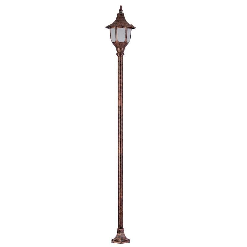 Polikarbon Camlı Abs Orta Boy Yuvarlak Aydınlatma Direği 24x175cm