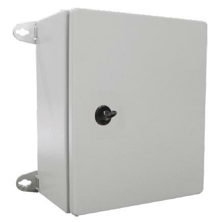 20x30x15 cm Metal Duvar Tipi Taban Saçlı Kablo Giriş Çıkışlı Alt Flanşlı Etanj Pano, Ip 65