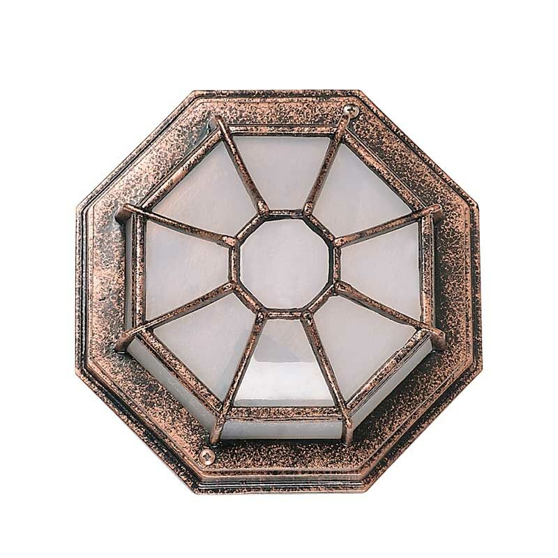 Alüminyum Metal Park Bahçe Tavan Aydınlatma Feneri 13x27cm