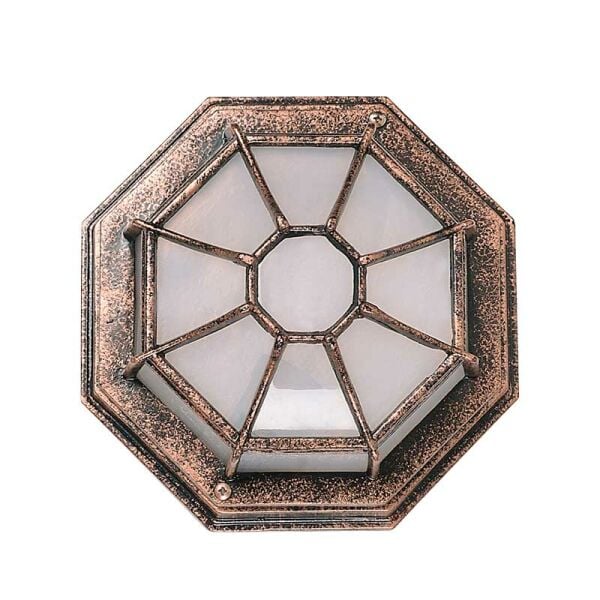 Alüminyum Metal Park Bahçe Tavan Aydınlatma Feneri 13x27cm