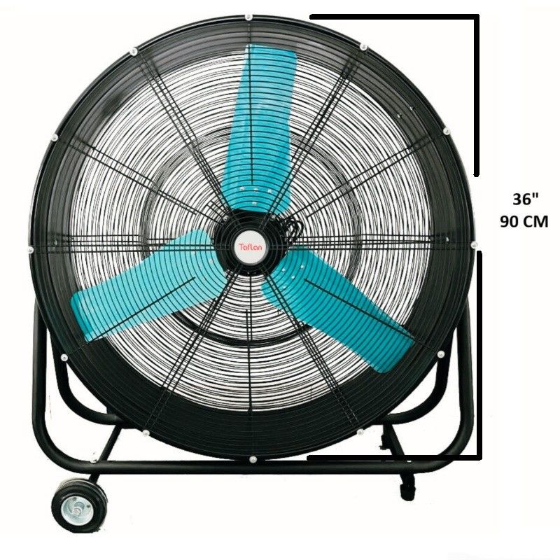 Taflan Kaşkar FLD-900 Sanayi Tipi Yer Vantilatörü 90 CM