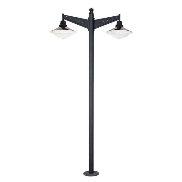 Polikarbon Camlı Dekoratif Park Bahçe Aydınlatma Direği 110x300cm