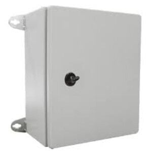 30x40x15 cm Metal Duvar Tipi Taban Saçlı Kablo Giriş Çıkışlı Alt Flanşlı Etanj Pano, Ip 65