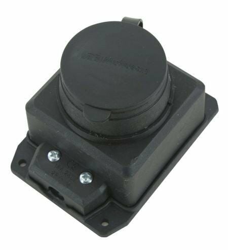 Mutlusan Mut-296 1x16 A.Monofaze Topraklı Duvar Priz