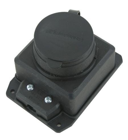 Mutlusan Mut-296 1x16 A.Monofaze Topraklı Duvar Priz