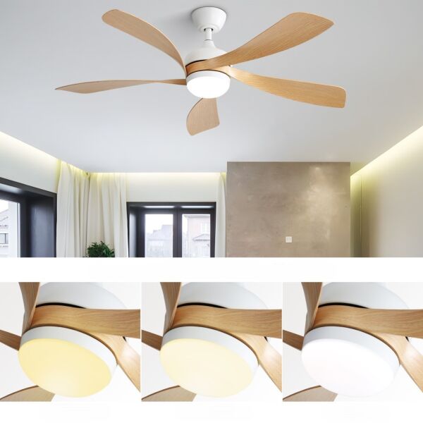 Fancium DKF-512 LED Aydınlatmalı Uzaktan Kumandalı Tavan Vantilatörü