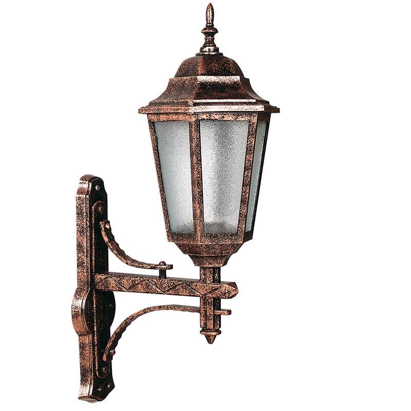 Polikarbon Camlı Abs Orta Boy Altıgen Park Bahçe Feneri 30x70cm