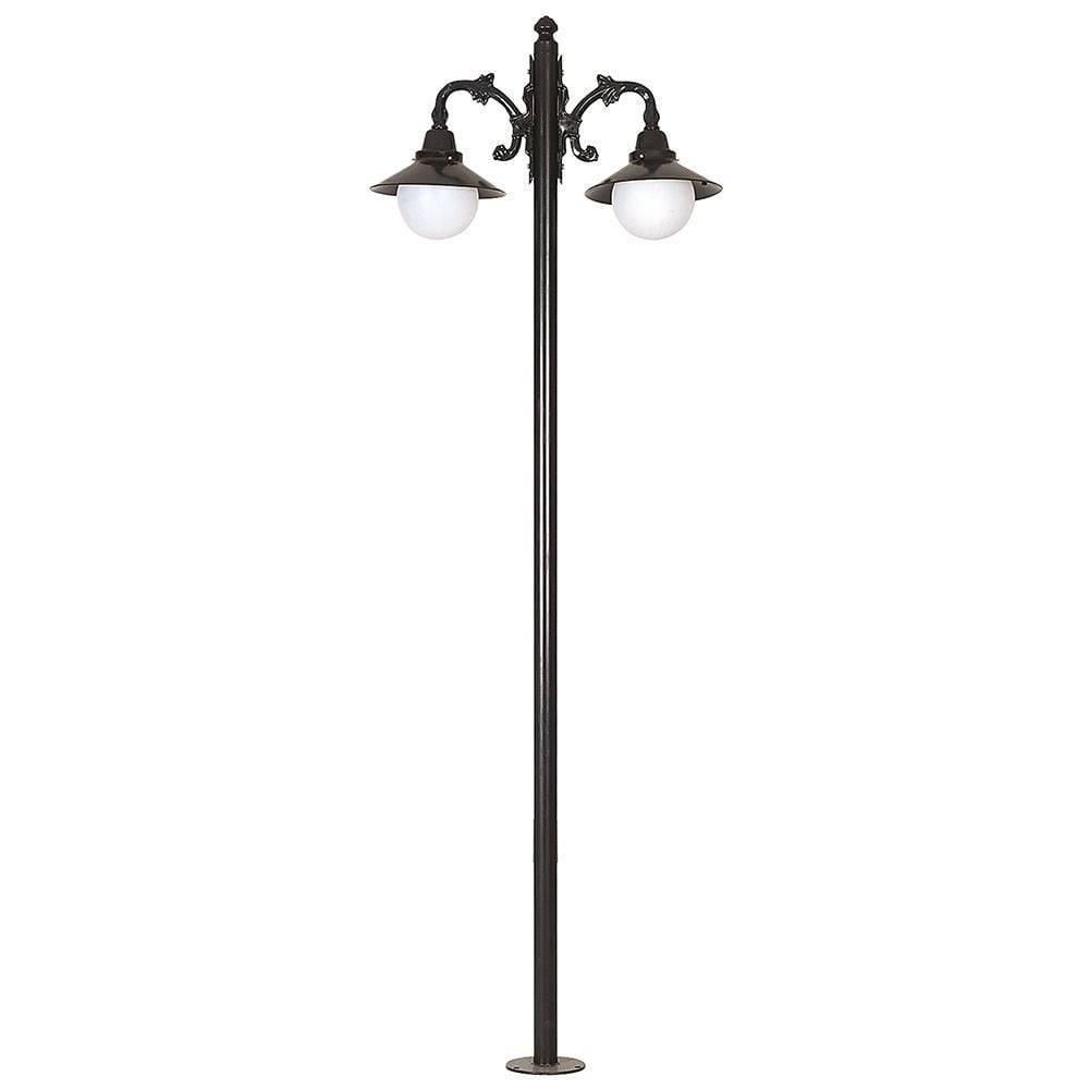 20lik Şapkalı Polietilen Camlı Park Bahçe Aydınlatma Direği 80x260cm