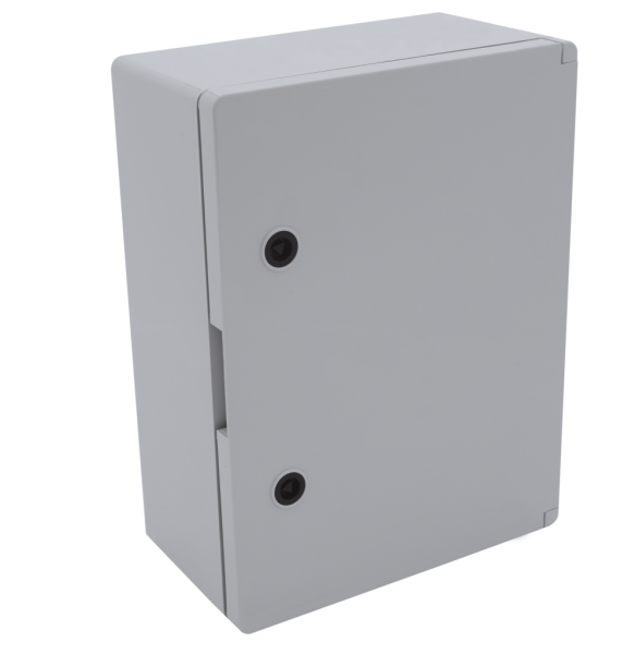 30x40x22,5 CM Galvaniz Taban Saclı Opak Kapaklı Pano