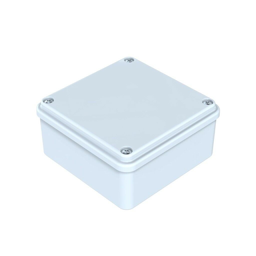 100x100x50 mm Sıva Üstü Opak Kapaklı Buat Kutusu