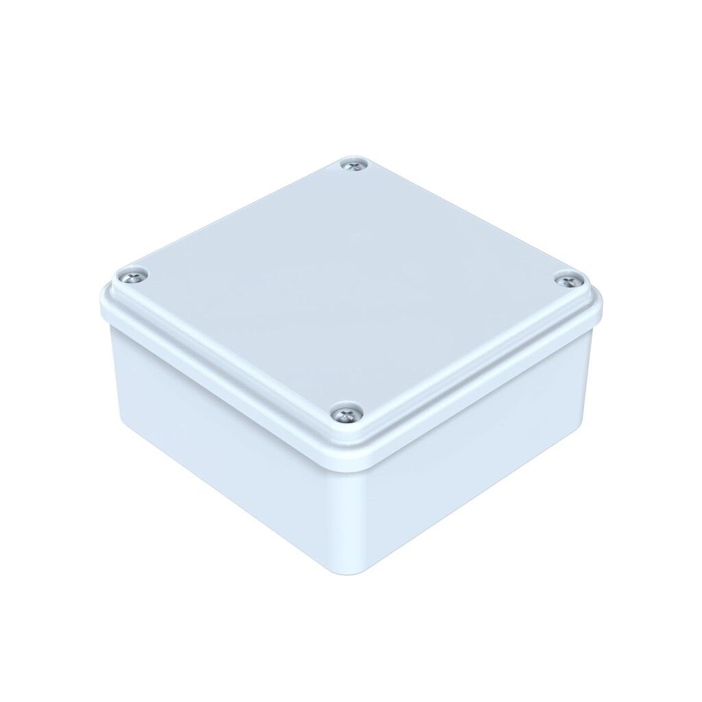 100x100x50 mm Sıva Üstü Opak Kapaklı Buat Kutusu
