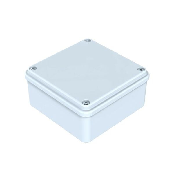 100x100x50 mm Sıva Üstü Opak Kapaklı Buat Kutusu