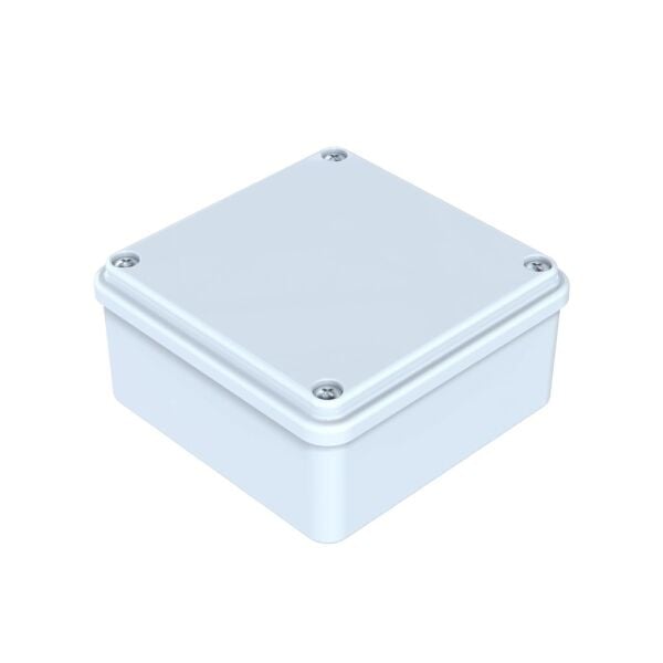 100x100x50 mm Sıva Üstü Opak Kapaklı Buat Kutusu