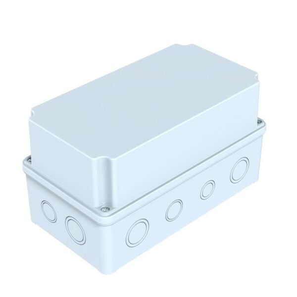 120x220x120 mm Sıva Üstü Opak Kapaklı Buat Kutusu