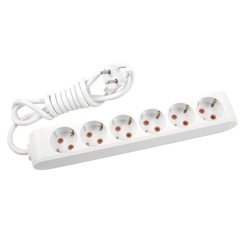 Viko Multilet 6lı Uzatma Grup Priz Topraklı Kablolu Çocuk Korumalı 3m