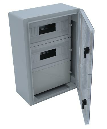 35x50x19,5cm H.Free 30 Otomatlı ve Pakolu Şeffaf Kapaklı Sıva Üstü Otomat Panosu, Ip65