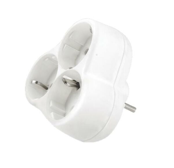 Viko Topraklı Fiş 3lü Yonca Topraklı Priz