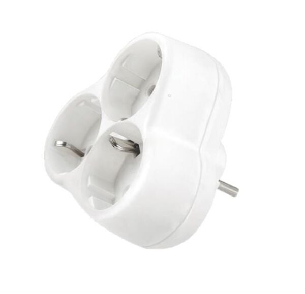 Viko Topraklı Fiş 3lü Yonca Topraklı Priz