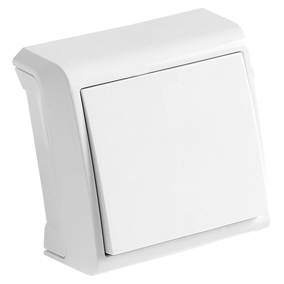 Viko Vera Sıva Üstü Tekli Elektrik Anahtar Düğme